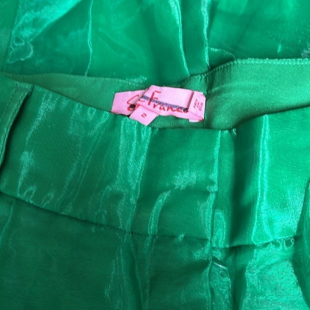 Eva Franco Belted Wide-Leg Pants Size 2 - Picture 5 of 6
